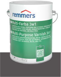 Remmers Multi-Paint 3in1 für Holz PVC Metall 7754 STALOW GRAY 0.375L